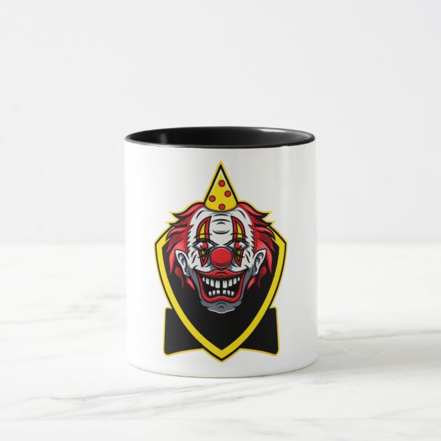 Sinister Party Clown Shield Mugg (Center)