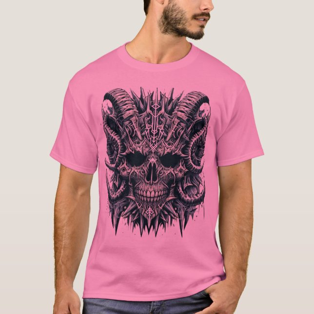 Sinister Skull T Shirt (Framsida)