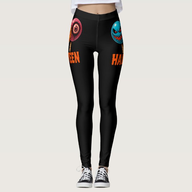 Sinister Sweets Halloween Leggings (Framsida)
