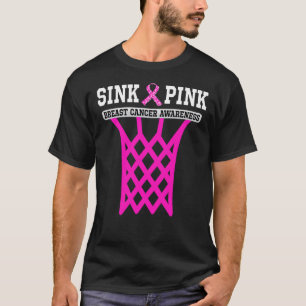 Sink Rosa Breast Cancer Awareness Essential T-Shir T Shirt
