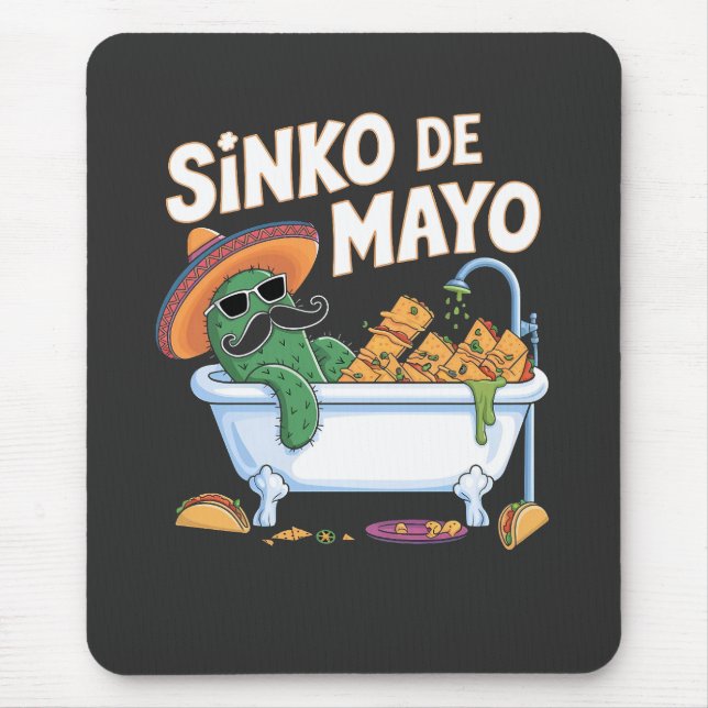 Sinko de Mayo Cinco De Mayo Cactus Funny Musmatta (Framsidan)