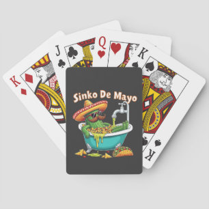 Sinko de Mayo"Funny Cinco de Mayo Cactus Casinokort