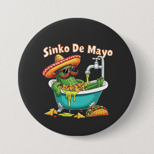 Sinko de Mayo"Funny Cinco de Mayo Cactus Knapp