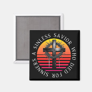 Sinless Savior, Christian Kor Magnet