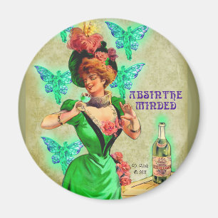 Sinnad magnet för Absinthe