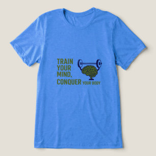 Sinne Över Muskler – Fokus Och Styrka Motivation T Shirt