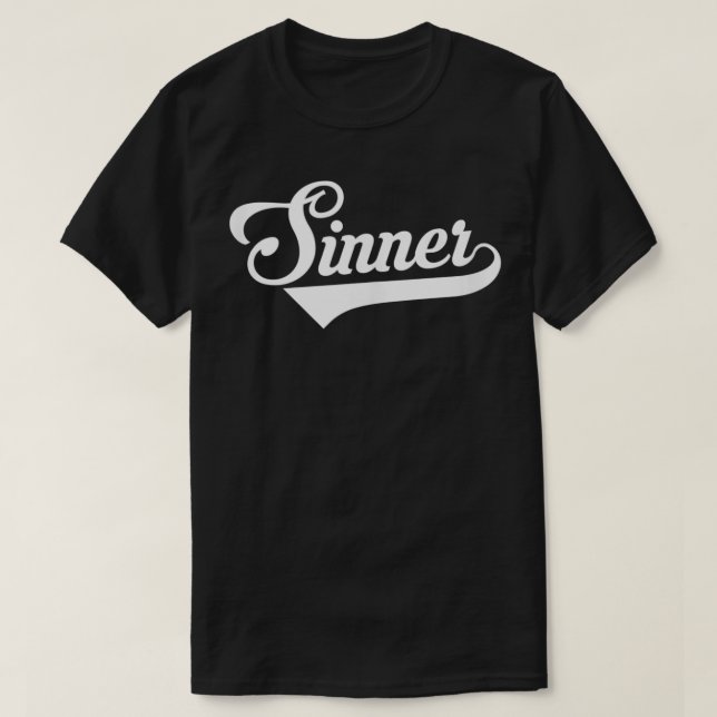 Sinner T Shirt (Design framsida)