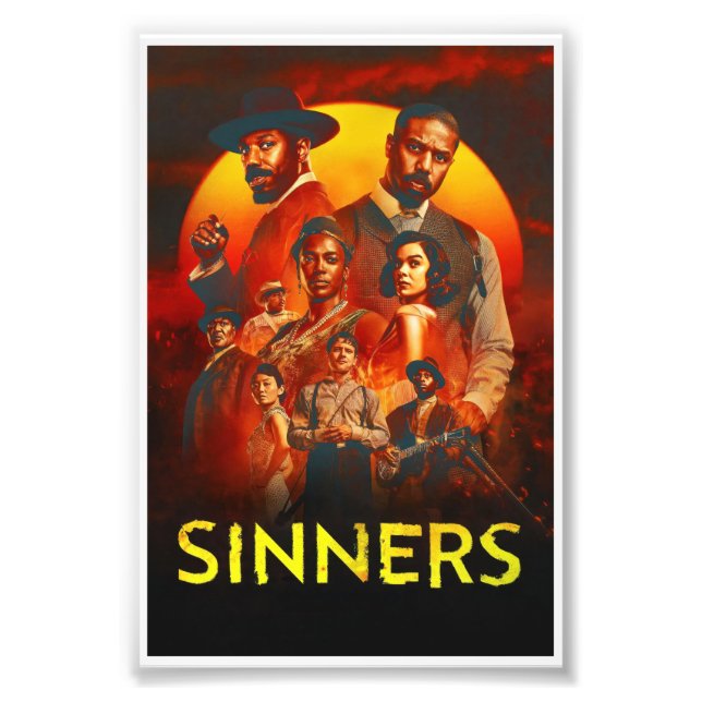 Sinners Fototryck (Framsidan)
