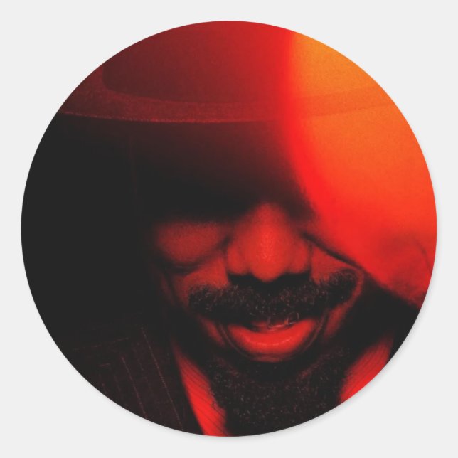 Sinners Runt Klistermärke (Framsida)