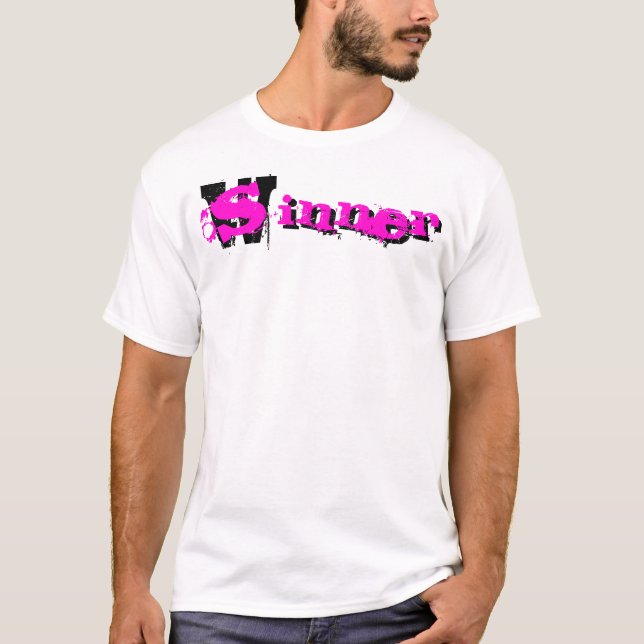 Sinnervinnare Tee Shirt (Framsida)