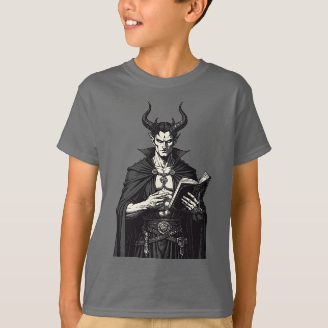 Sinnes Mästare Dantalion Illustration T Shirt (Framsida)