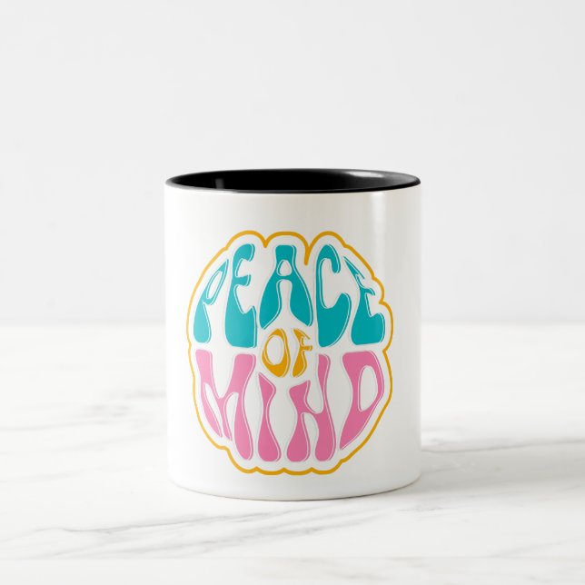 sinnesfrid design Två-Tonad mugg (Center)