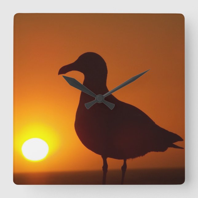 sinnesro_Mur-klocka Fyrkantig Klocka (Framsida)