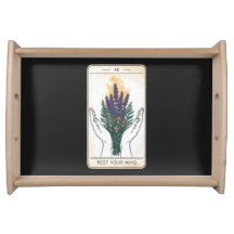 Sinnesro Retro Tarotkort Serveringsfat