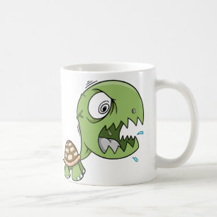 Sinnessjuk galen tuff sköldpaddakaffemugg kaffemugg