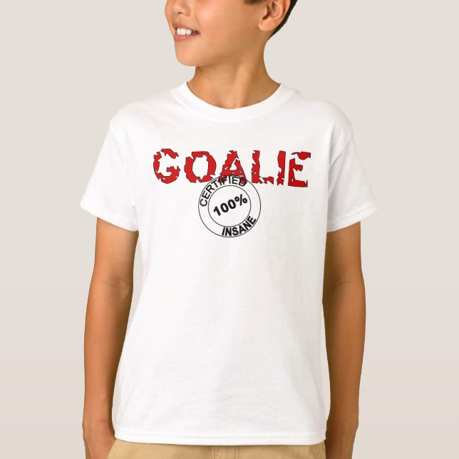 Sinnessjuk Goalieför barn Tröja (Framsida)