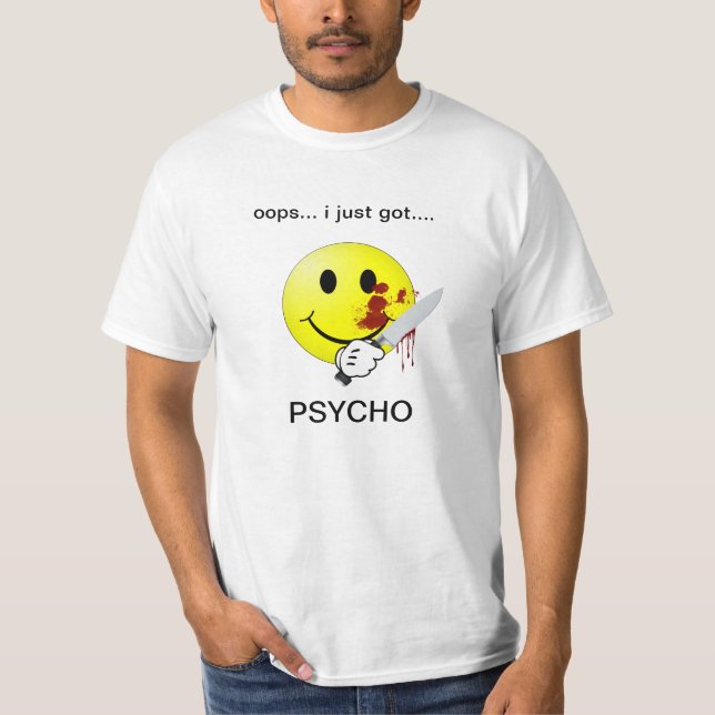 sinnessjuk skjorta t-shirt (Framsida)