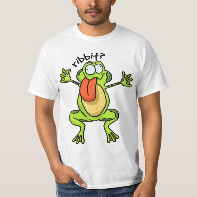 Sinnessjuka grodamanar utslagsplats t-shirt (Framsida)