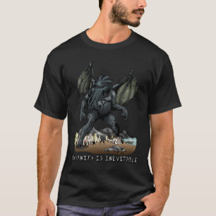 Sinnessjukdom är den ofrånkomliga Cthulhu T-trö Tröja