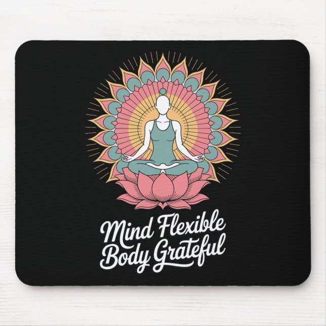 Sinnet flexibelt Kroppen tacksam - Inspirerande Yo Musmatta (Framsidan)