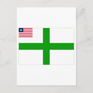 Sinoe County Flagga Vykort