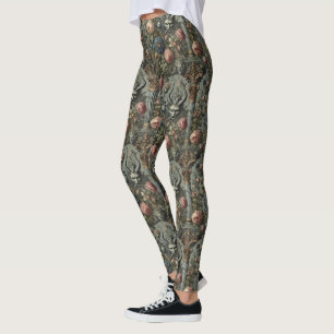 Sins of the Affluent - Gothic Victorian Leggings