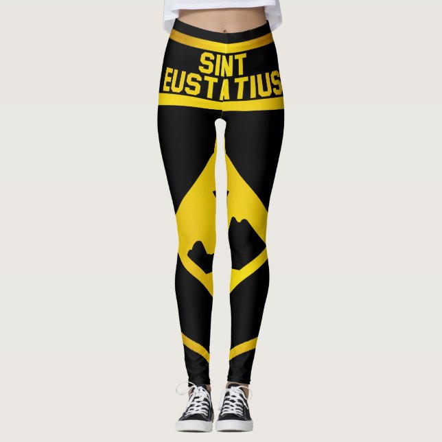 Sint Eustatius Emblem Leggings (Framsida)