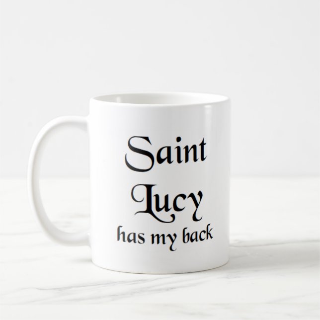 Sint lucy-kaffe mugg (Vänster)