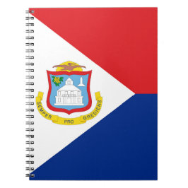 Sint Maarten flagga Anteckningsbok