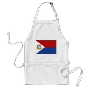 Sint Maarten-flagga Förkläde