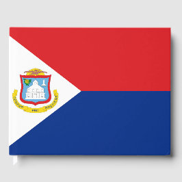 Sint Maarten flagga Gästböcker