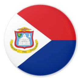 Sint Maarten flagga Knopp