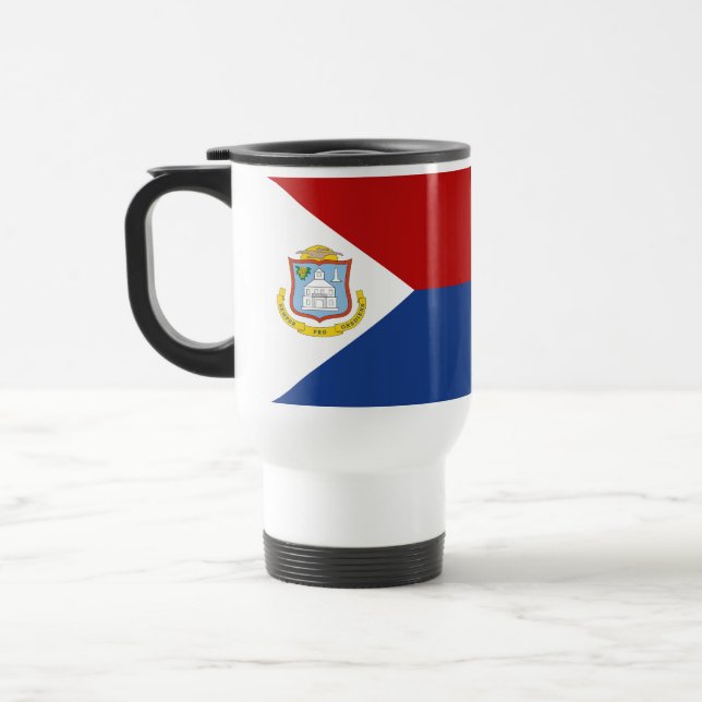 Sint Maarten-flagga Resemugg (Vänster)
