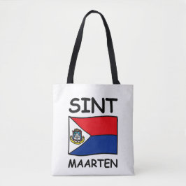 Sint Maarten flagga Tygkasse