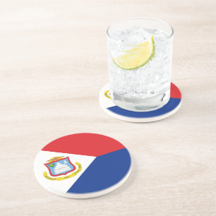 Sint Maarten flagga Underlägg