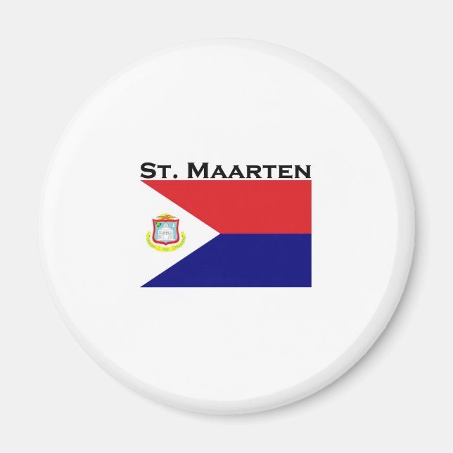 Sint. Maarten Magnet (Framsidan)