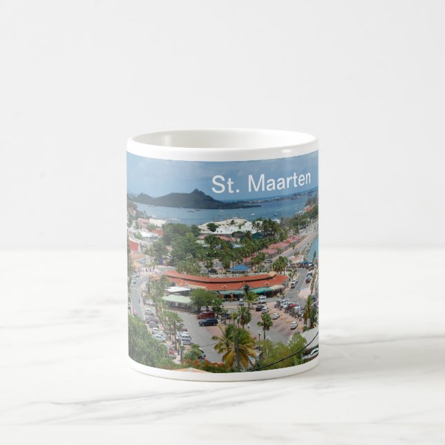 Sint Maarten - Marigot Bay Kaffemugg (Center)