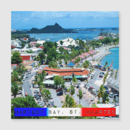 Sint Maarten - Marigot Bay Magnetic Card
