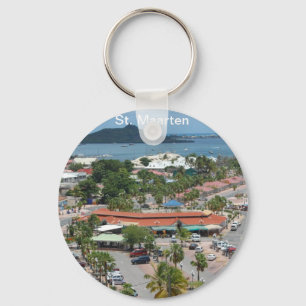 Sint Maarten - Marigot Bay Nyckelring