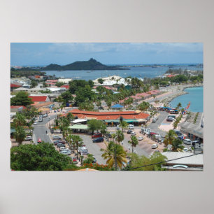 Sint Maarten - Marigot Bay Poster Skriv ut