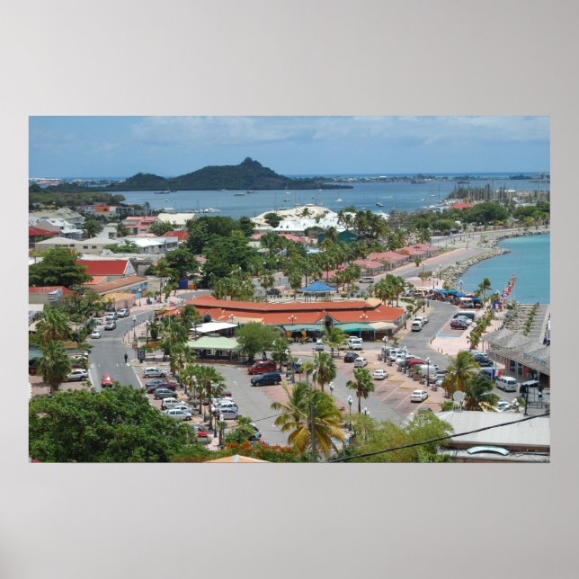 Sint Maarten - Marigot Bay Poster Skriv ut (Framsidan)