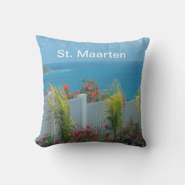 Sint. Maarten oceanvyaccentkudde Kudde (Framsida)
