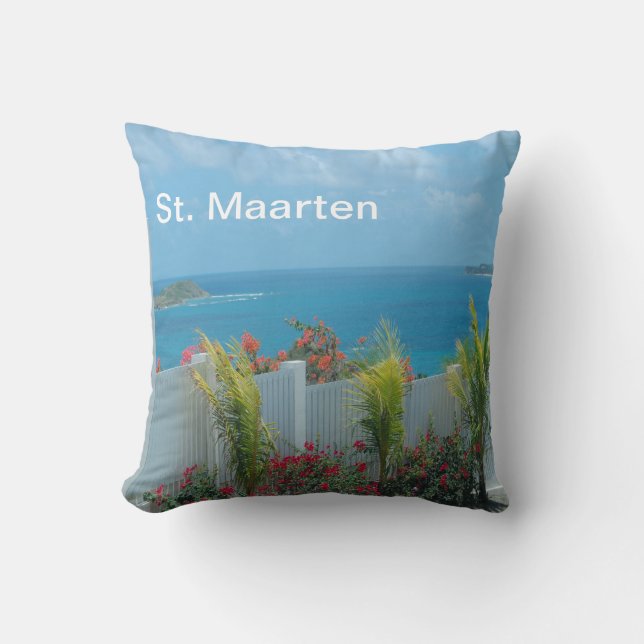 Sint. Maarten oceanvyaccentkudde Kudde (Framsida)