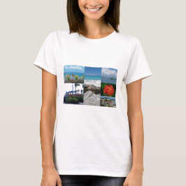 Sint Maarten-Sint Martin Photography Collage T-shirt