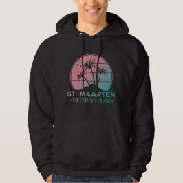 Sint. Maarten | Sint Martin Retro Gradient Hoodie