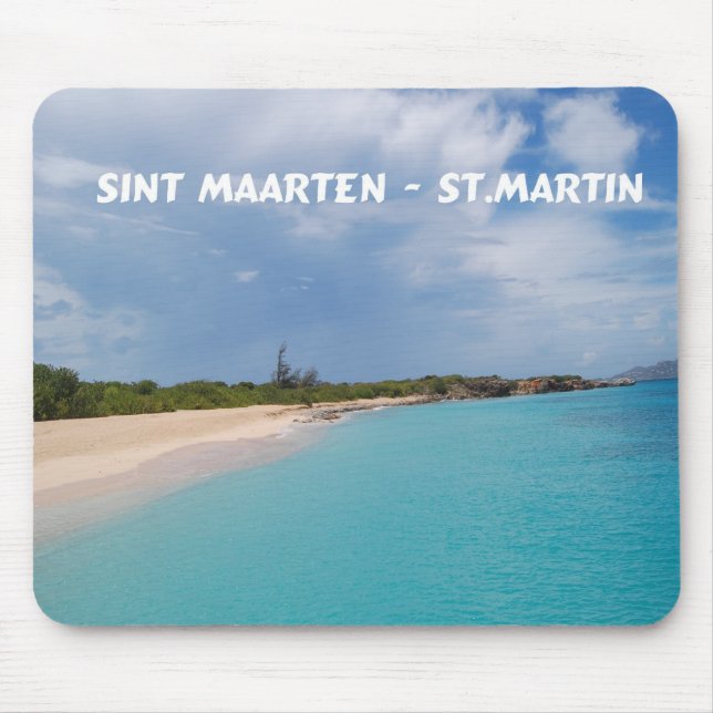 Sint Maarten - St. Martin Beach Scene Musmatta (Framsidan)