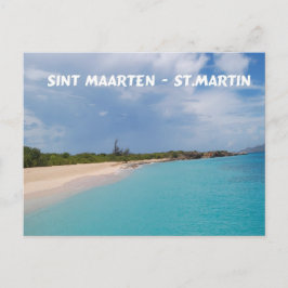 Sint Maarten - St. Martin Beach Scene Vykort