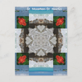 Sint Maarten - St. Martin Kaleidoscope Vykort