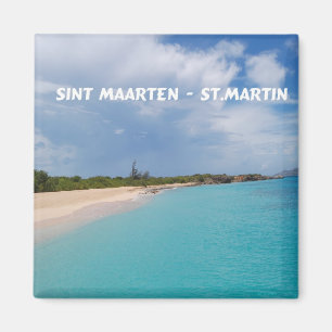 Sint Maarten - St Martin strandplats Magnet
