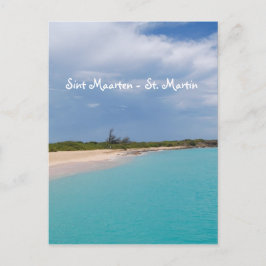 Sint Maarten - St. Martin Strandscen Vykort